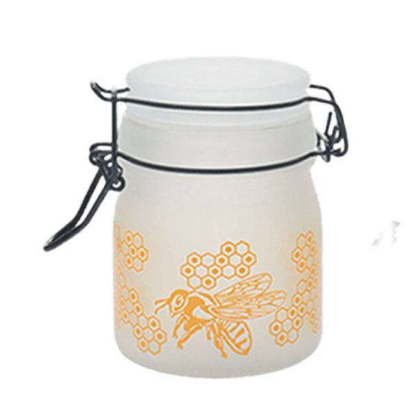 Honey Bee Glass Storage Jar-Multiple Sizes Available [SMKZ-143]