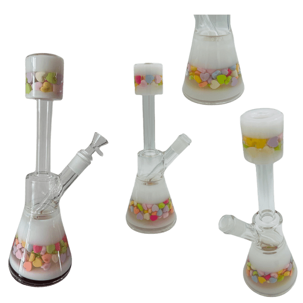 12" Center Piece Beaker Waterpipe – Assorted Designs