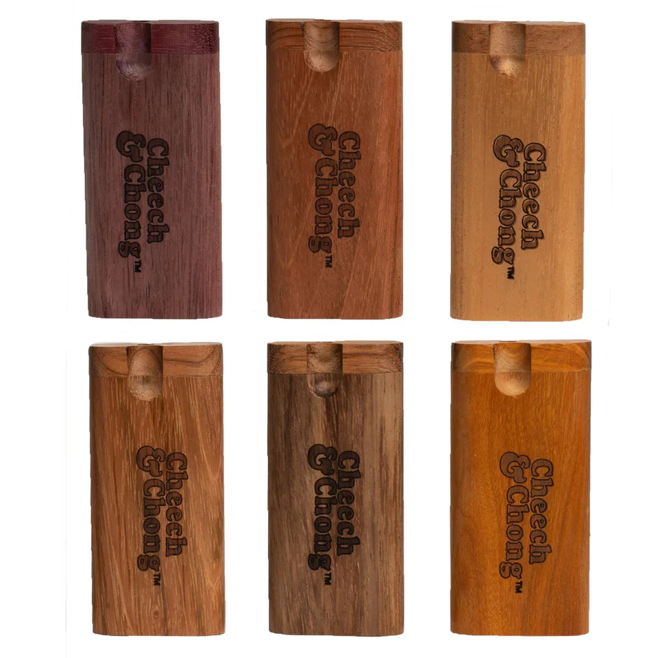 Cheech & Chong® Glass  | Regular Twist Dugout (Assorted Wood Grains)[CCD4000]