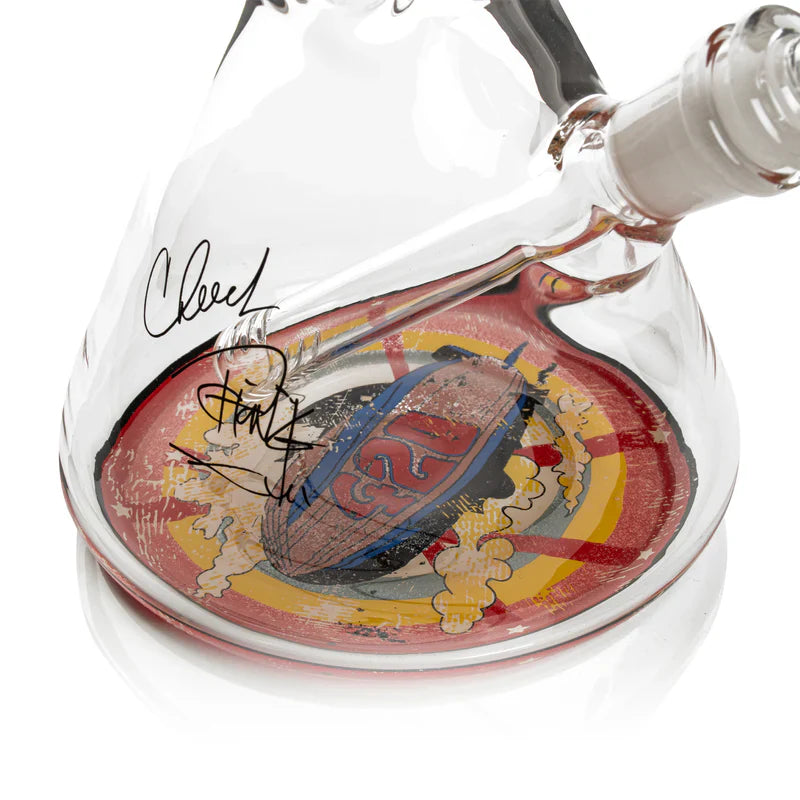 Cheech & Chong® Glass | 10" 420 Mind Meld Water Pipe [CC168]